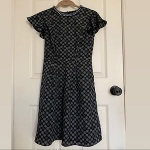 Jason Wu for Target Printed Dress w/ Pearl Collar